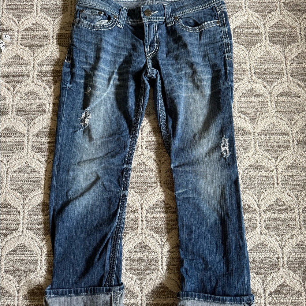 BKE Sabrina Light Blue Denim Jeans